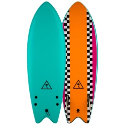 Catch Surf Heritage 5'6" Retro Fish Twin Fin Surfboard